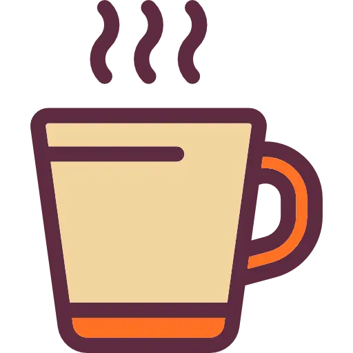 Steaming Cup Illustrating Hot Drinks