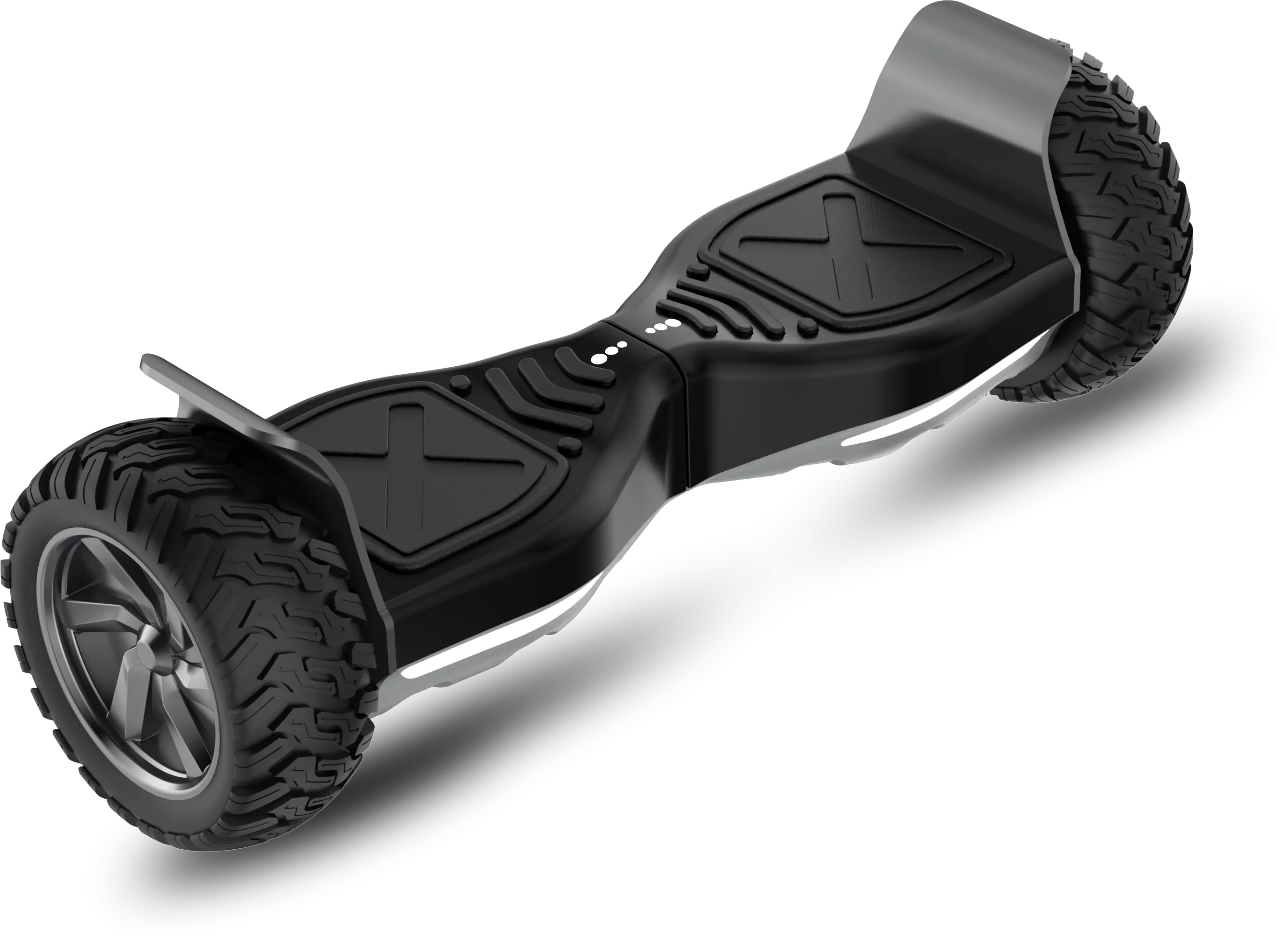 Black Hoverboard for Personal Mobility