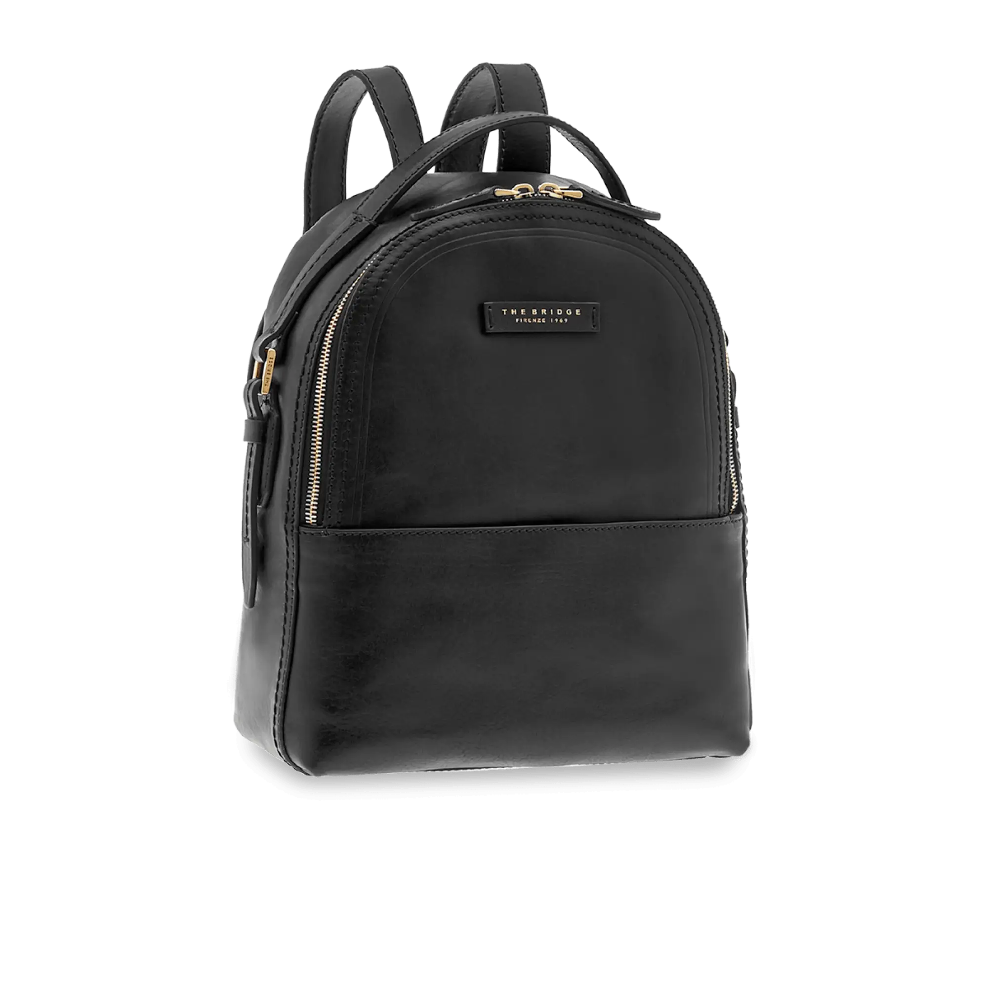 Black Leather Backpack for Everyday Use