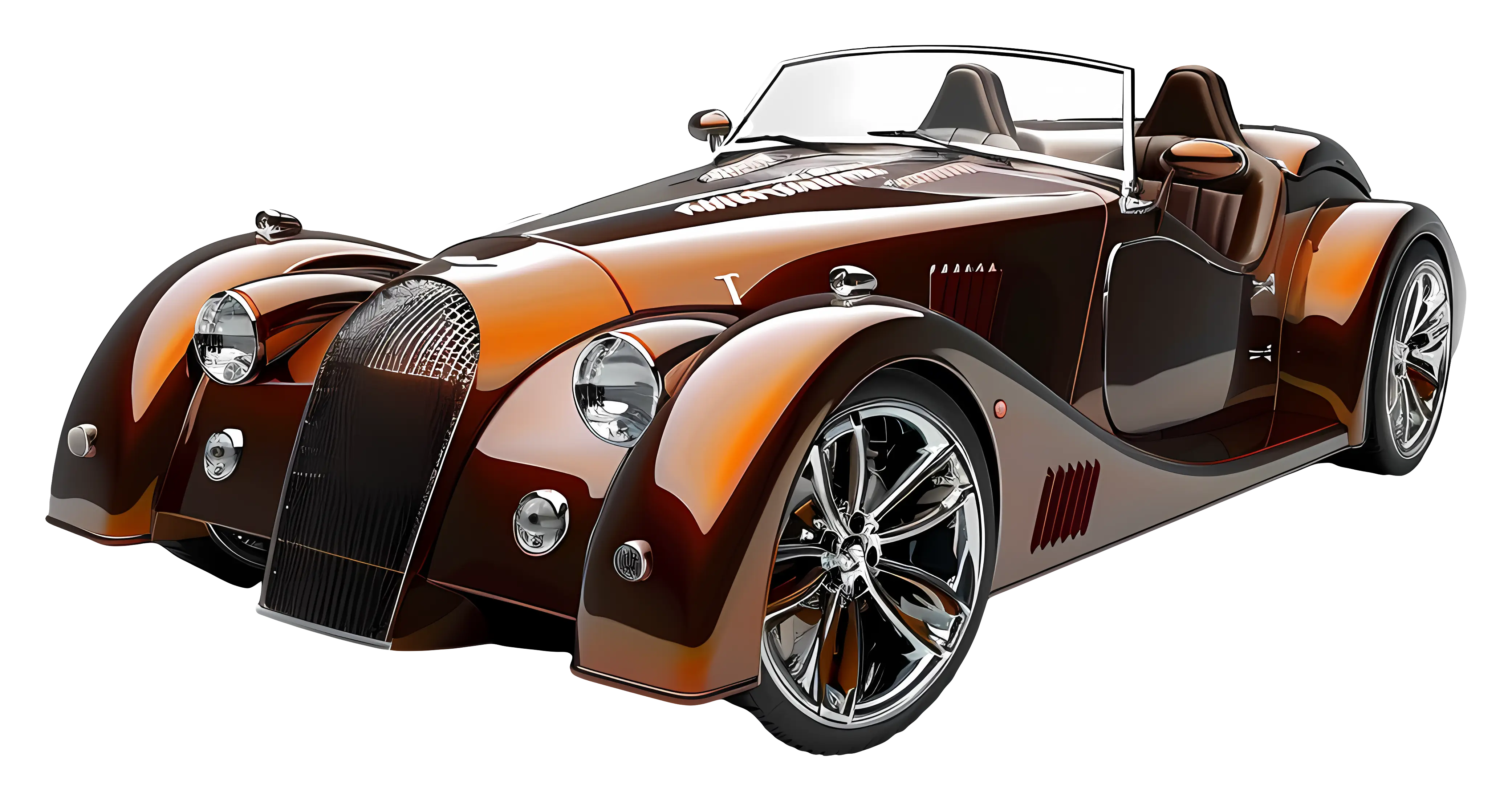 Classic Vintage Convertible Car
