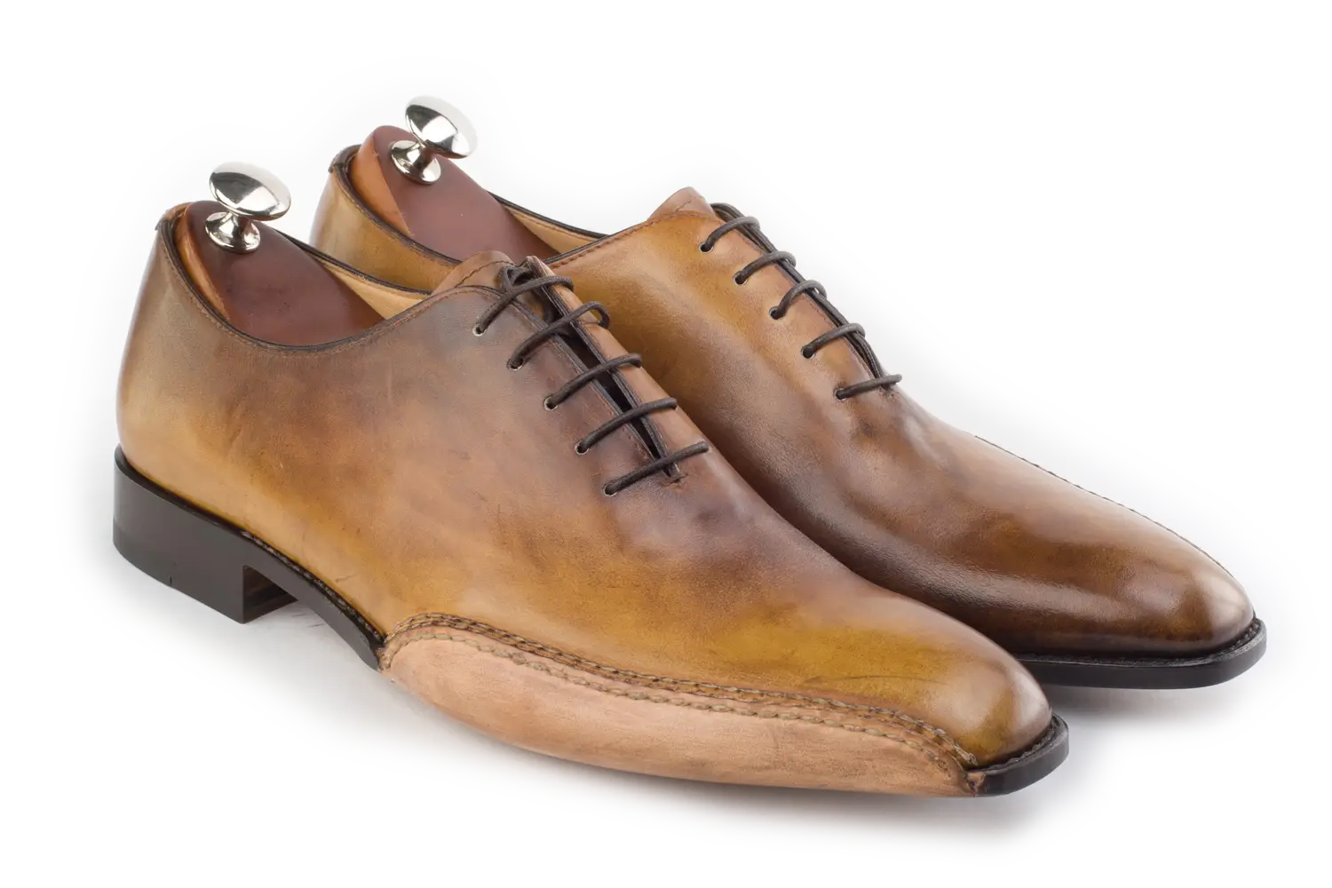 Brown Leather Dress Shoes for Formal Wear