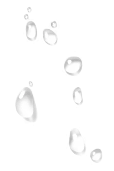 Transparent Water Droplets Design
