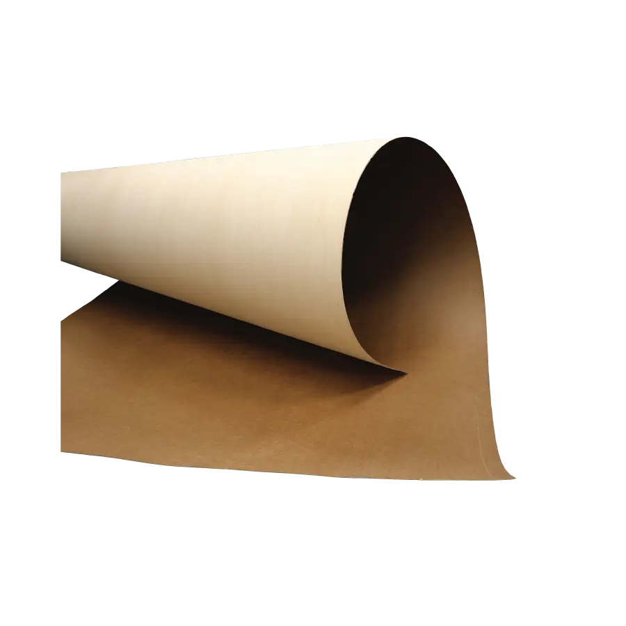 Brown Kraft Paper Roll with Natural Texture