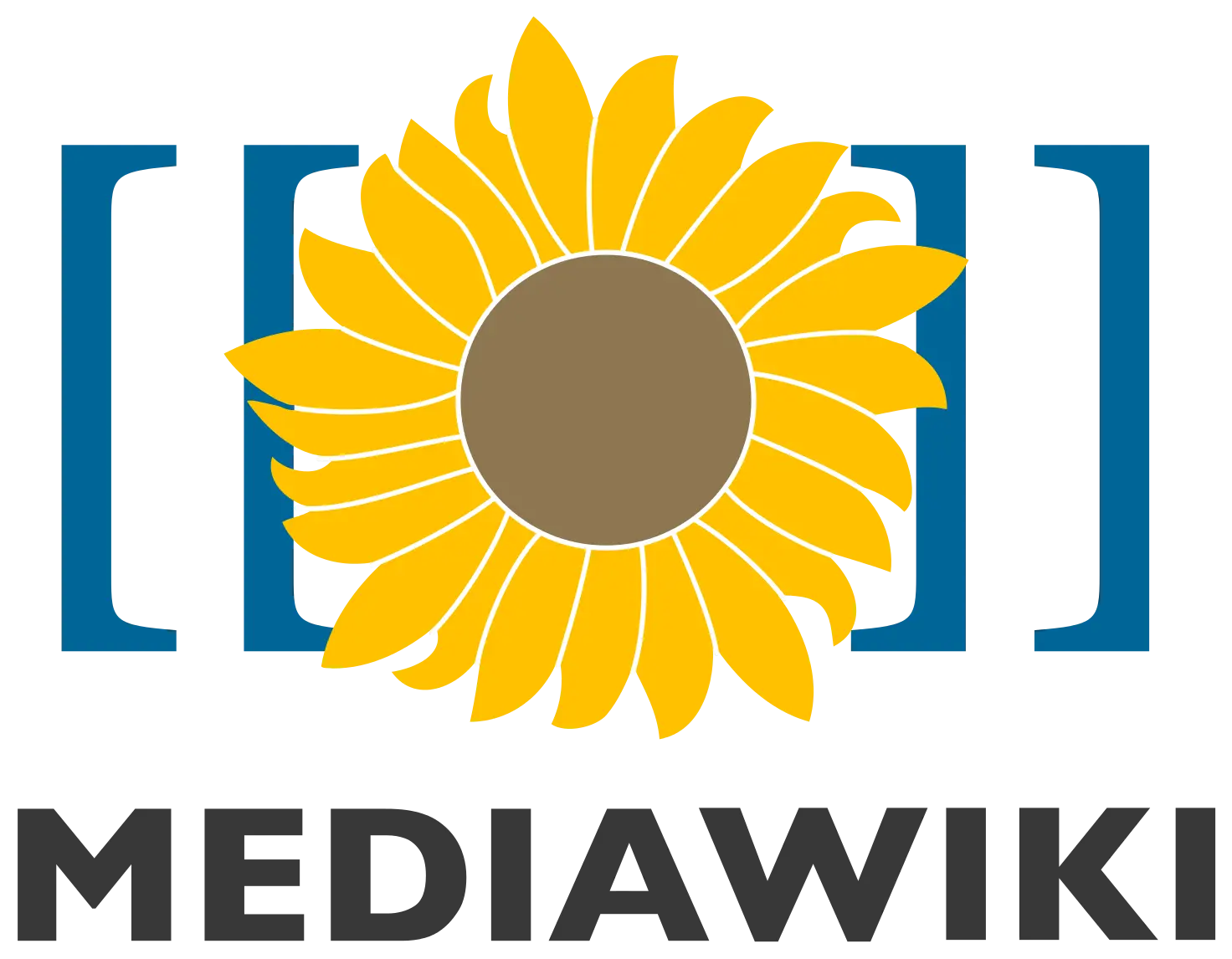 MediaWiki Sunflower Logo Design