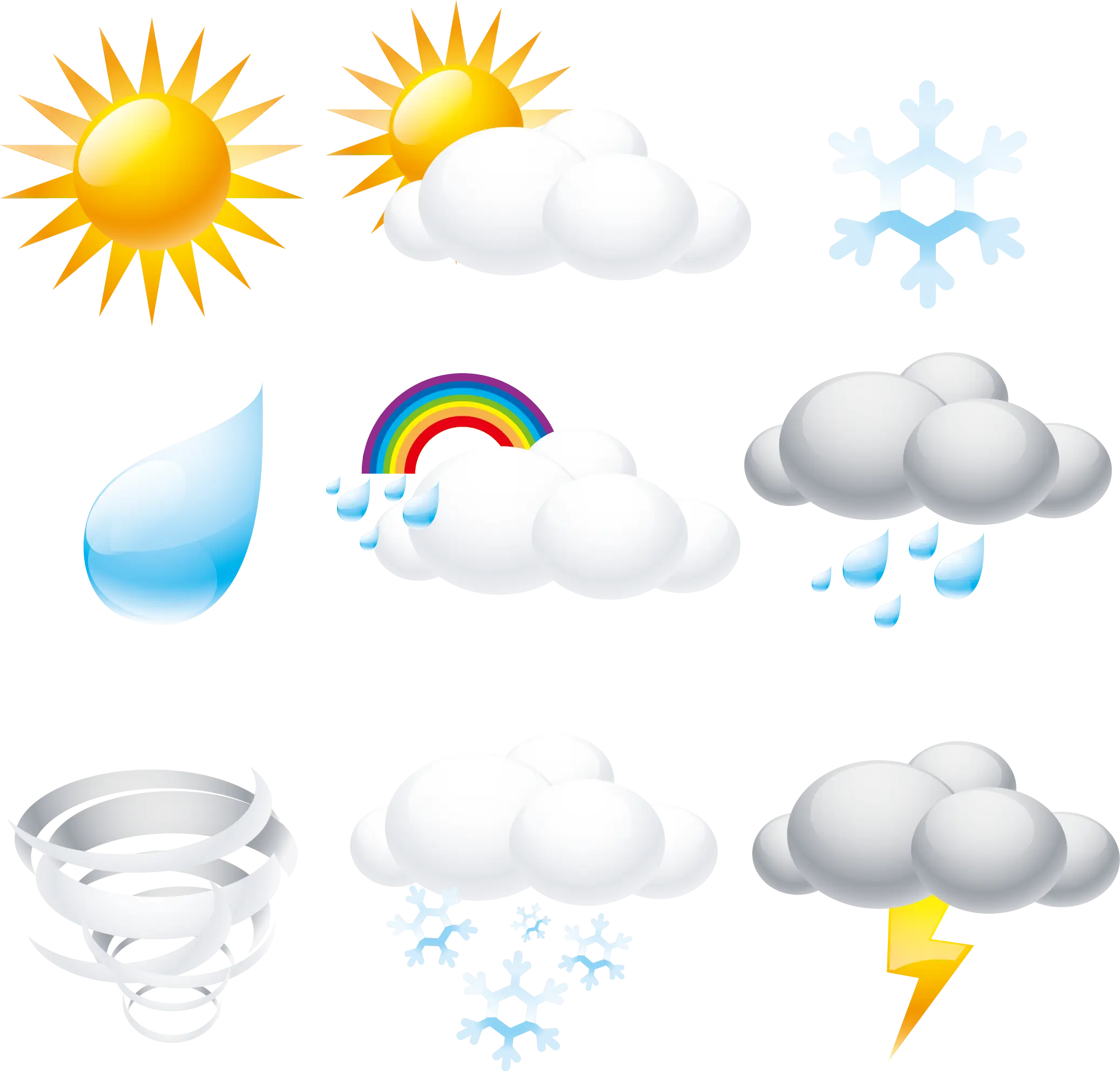 Weather Icons Set