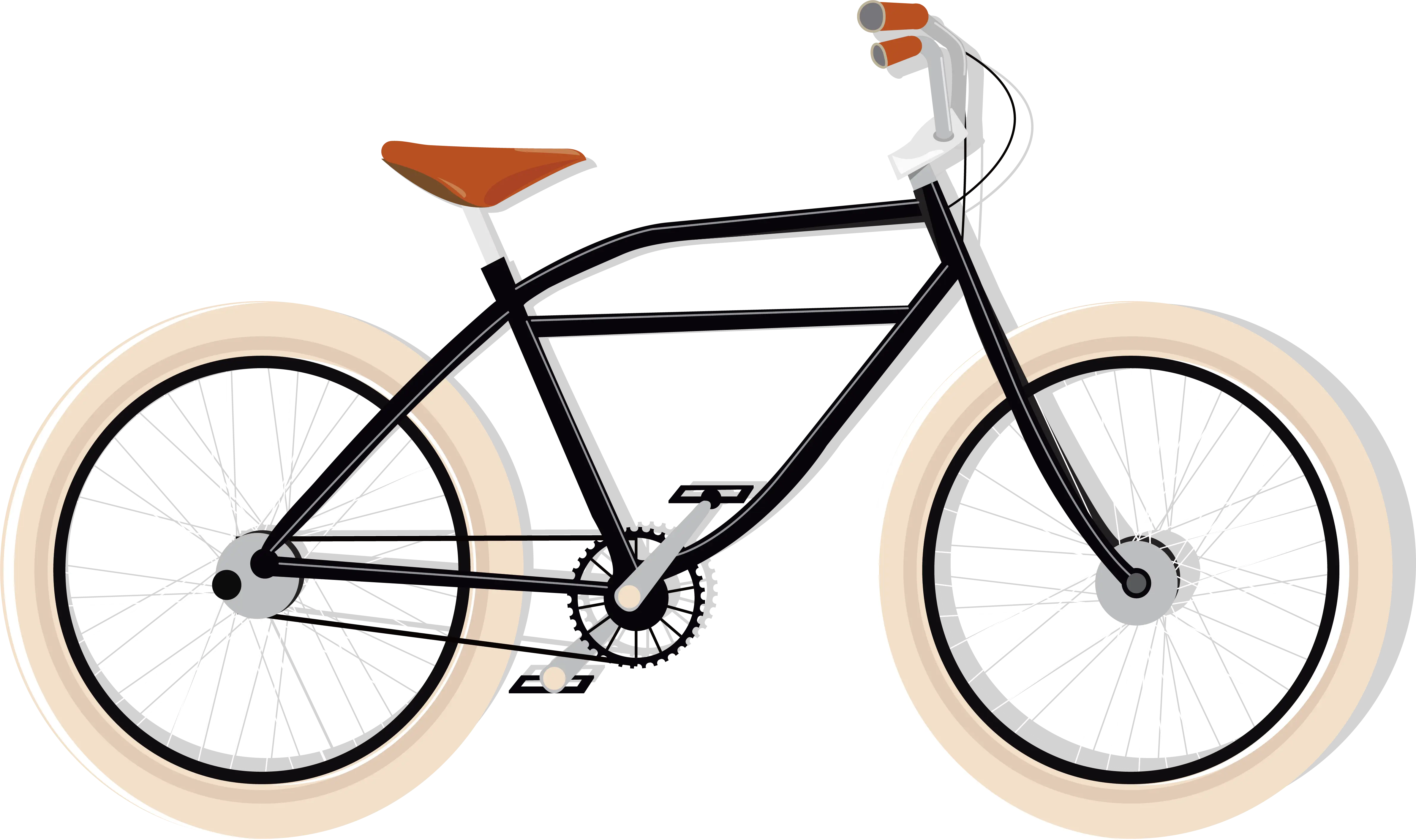 Classic Bicycle with Vintage Style