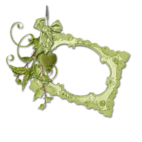 Green Decorative Frame