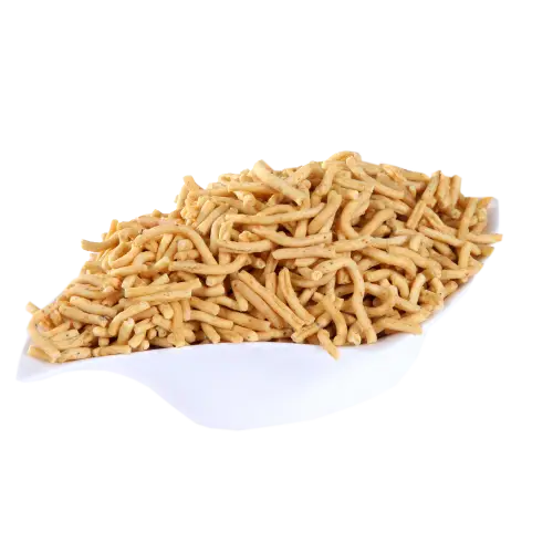 Crispy Savory Snack in Bowl