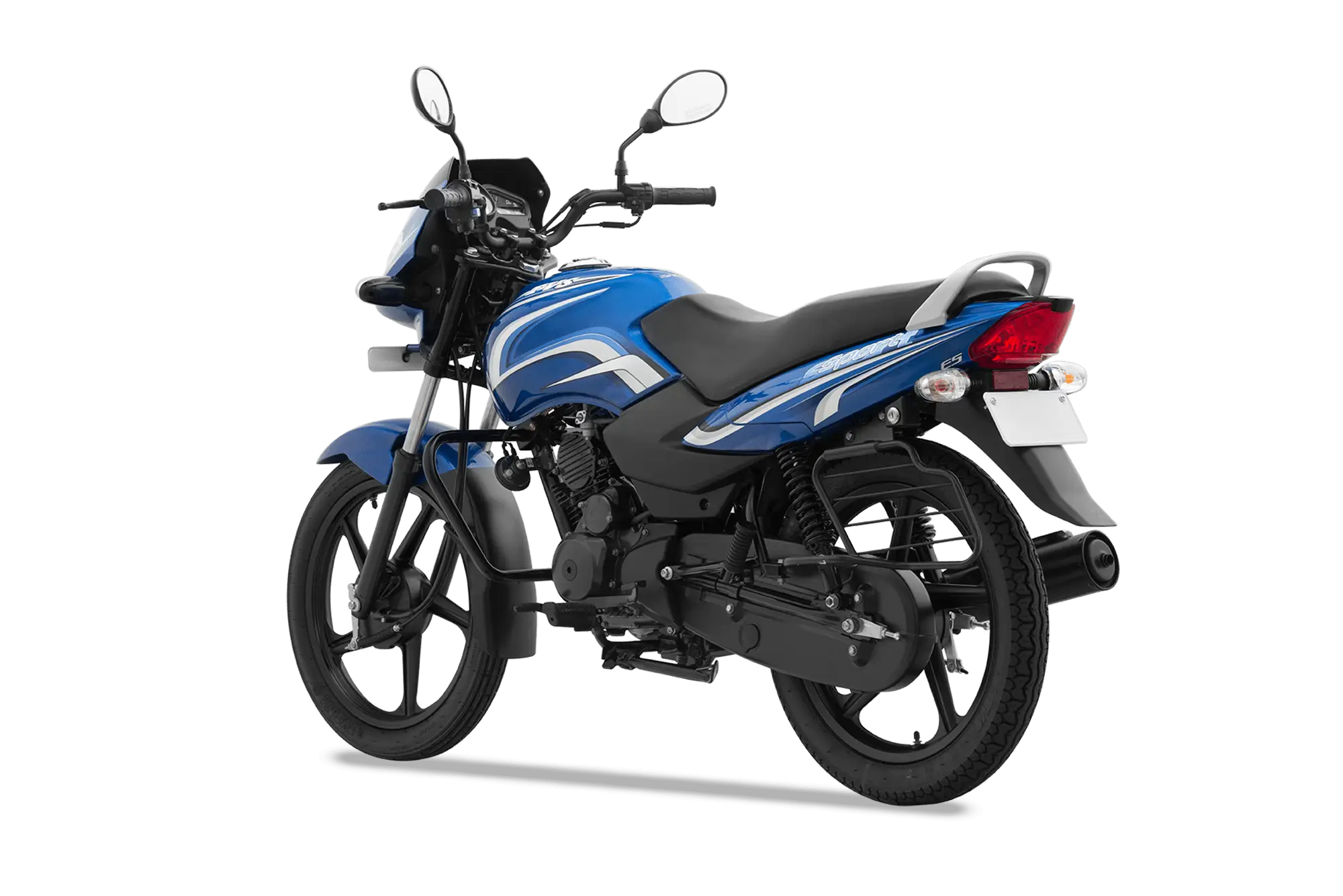 Blue Motorbike Perfect for Urban Travel