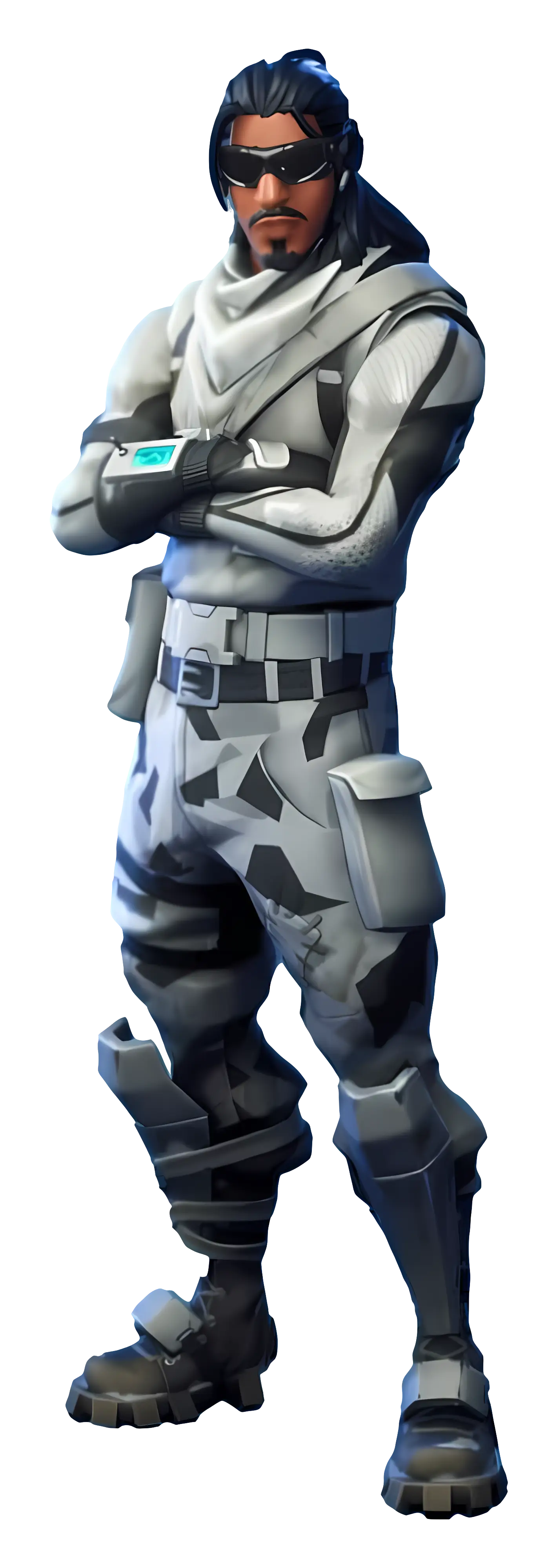 Game Character in Tactical Gear