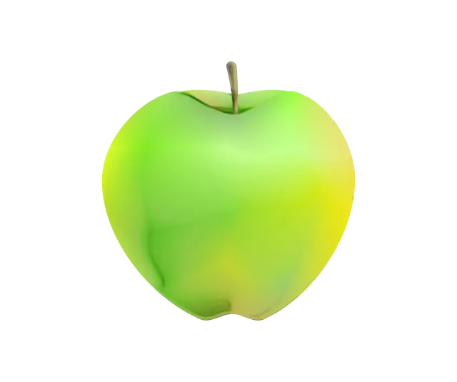 Green Apple Illustration