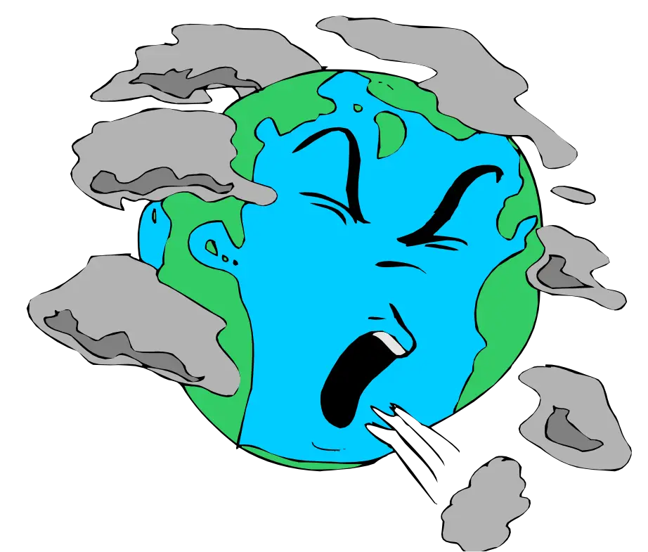 Sick Earth Cartoon