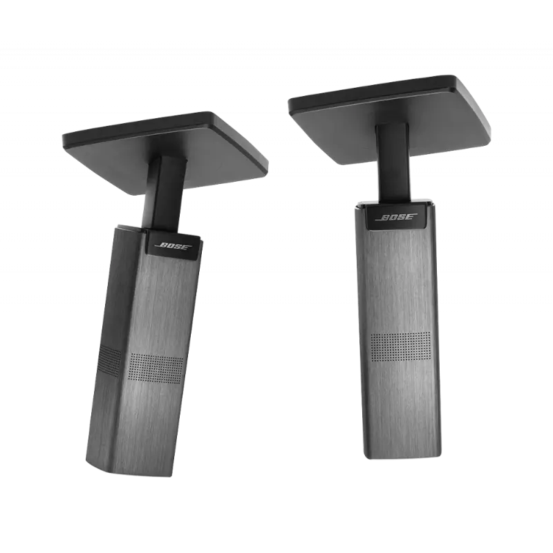 Modern Black Wall-Mounted Speakers