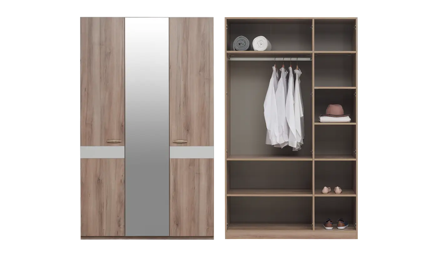 Modern Wardrobe with Mirror