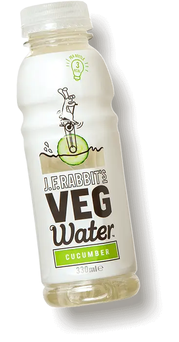 Vegetable Water Bottle with Cucumber Flavor