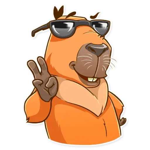 Cool Animal with Sunglasses