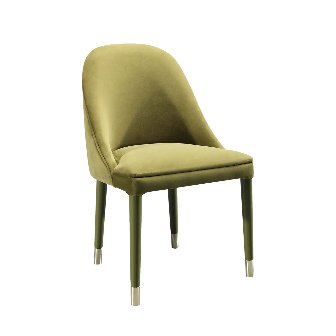Modern Green Velvet Chair