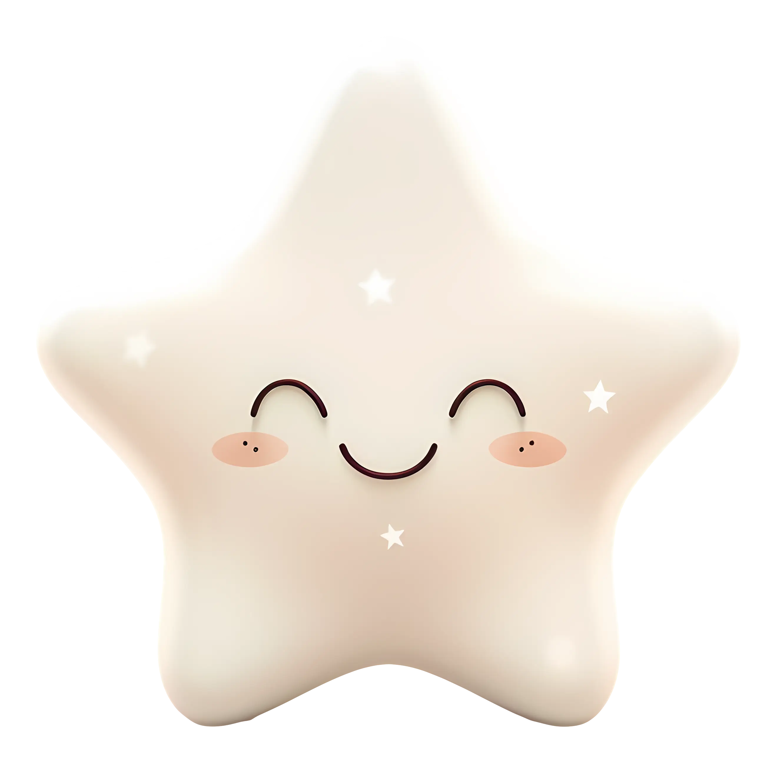 Cute Smiling Star Cartoon