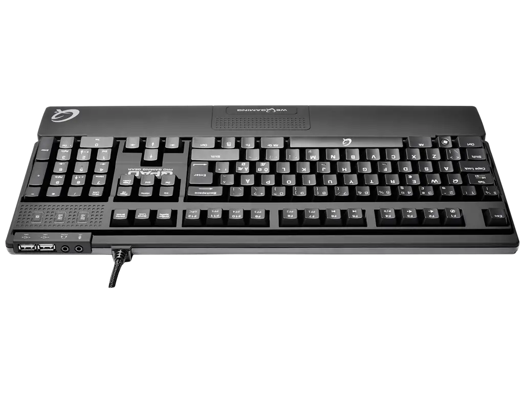 Black Computer Keyboard for Office Use