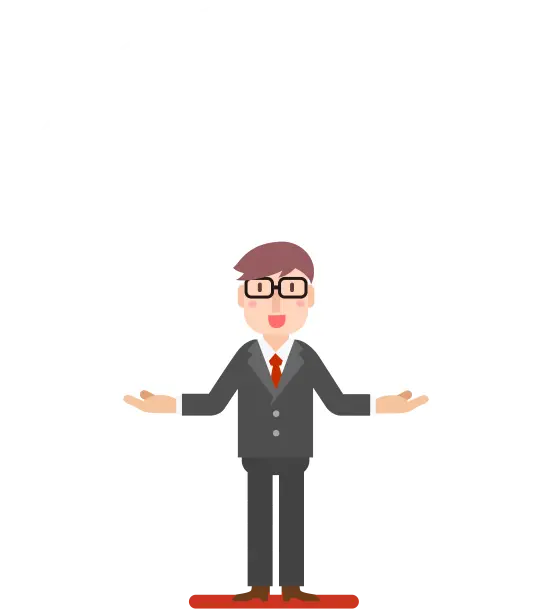 Happy Businessman in Suit