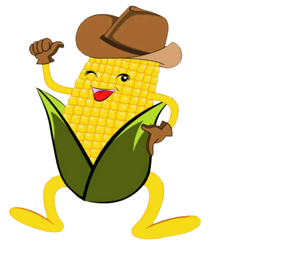 Cowboy Corn Cartoon