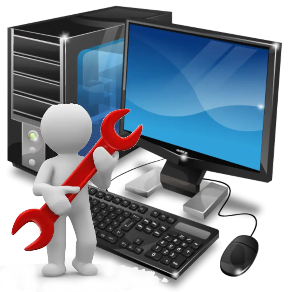 Computer Repair Service with Technician