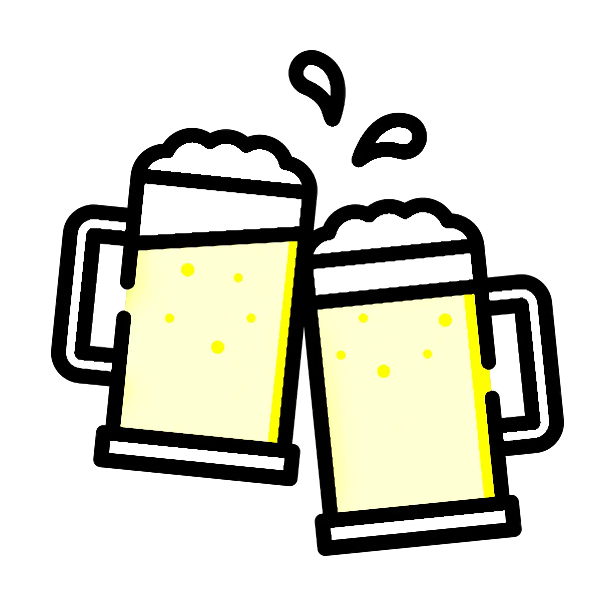 Clinking Beer Mugs Icon