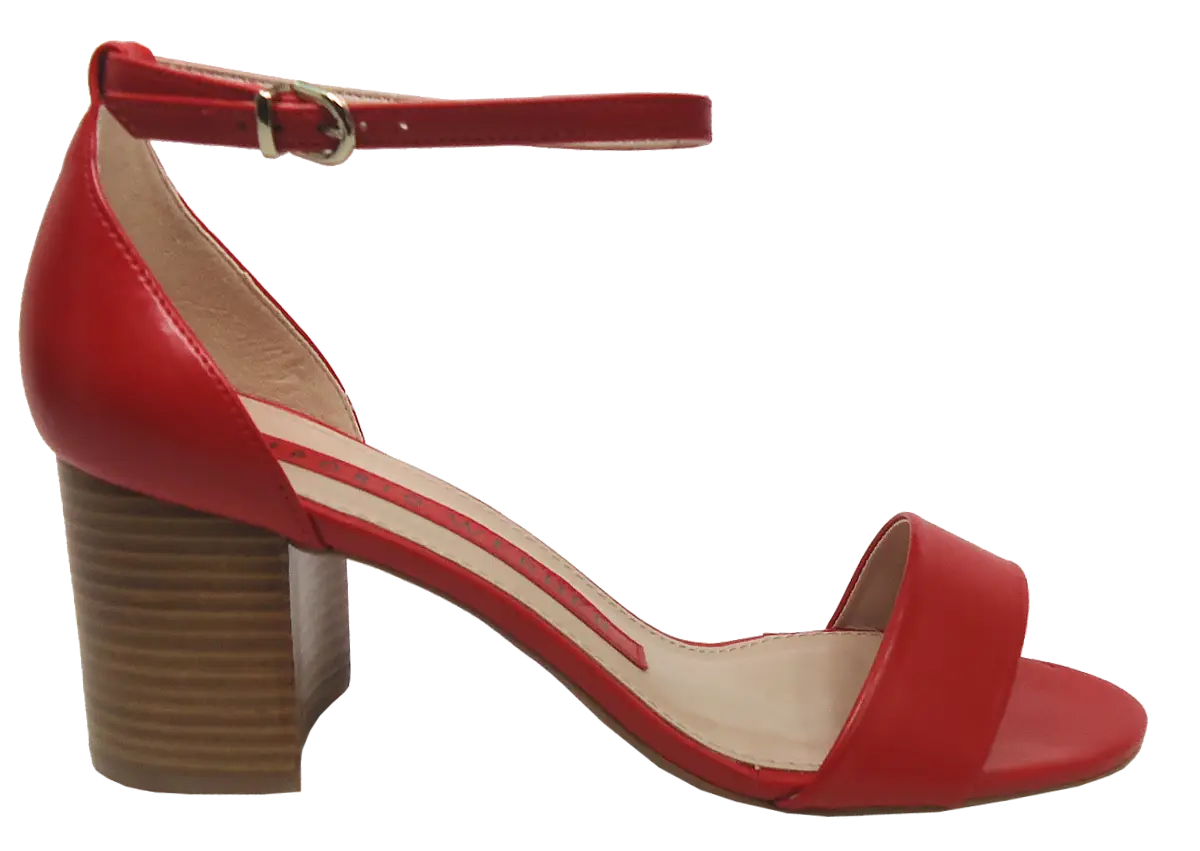 Red Heeled Sandal