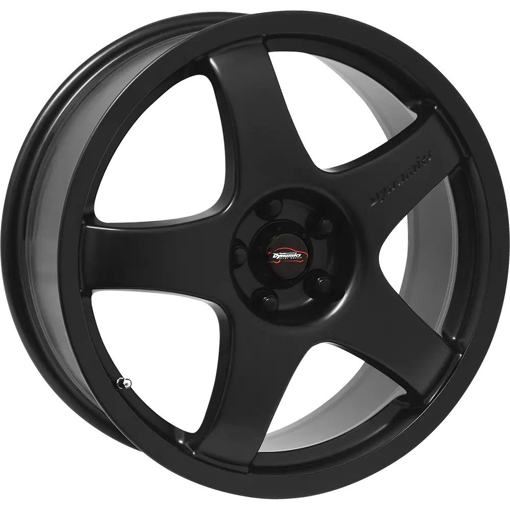 Black Car Rim Design Illustration