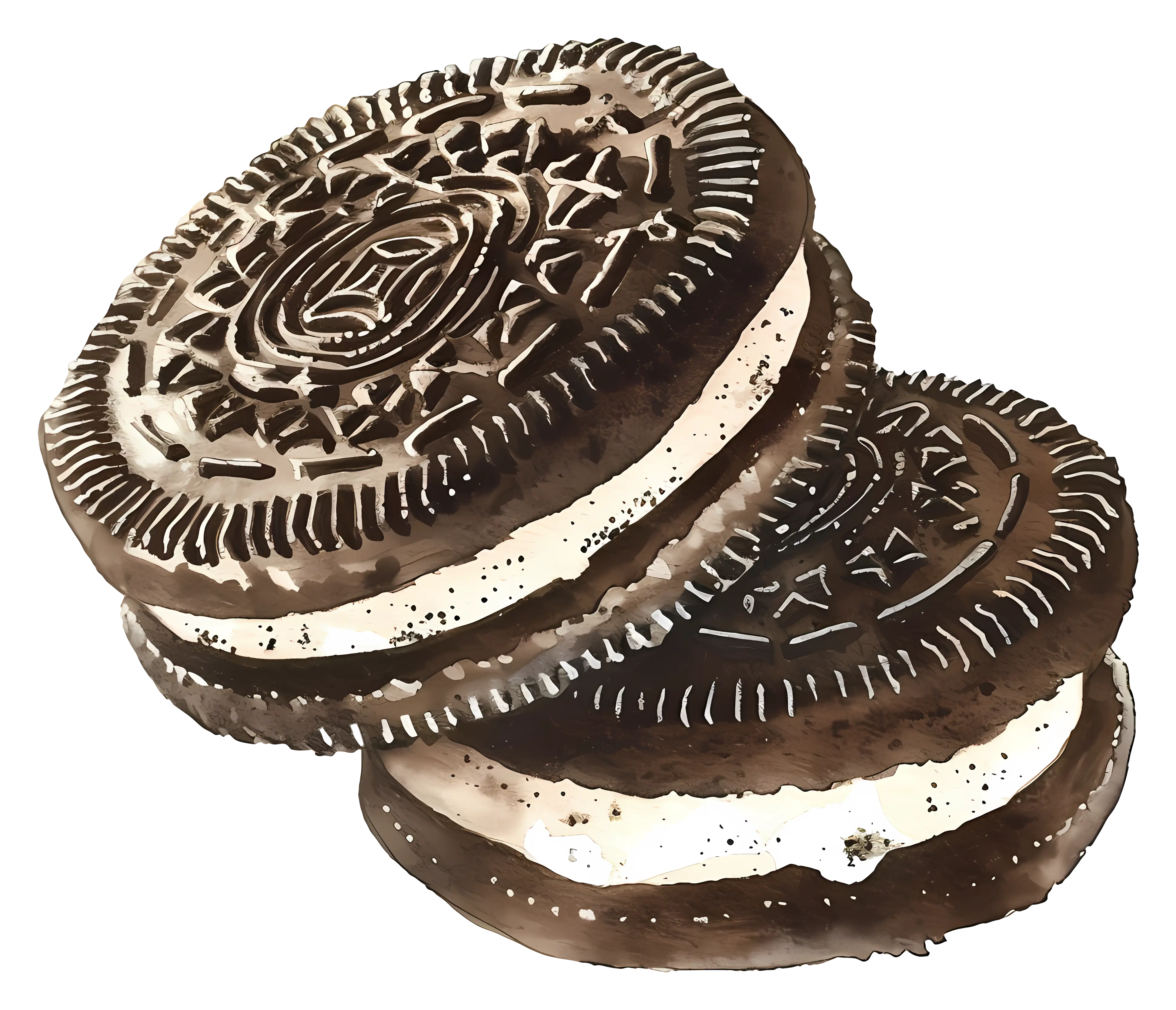 Chocolate Cream Cookies