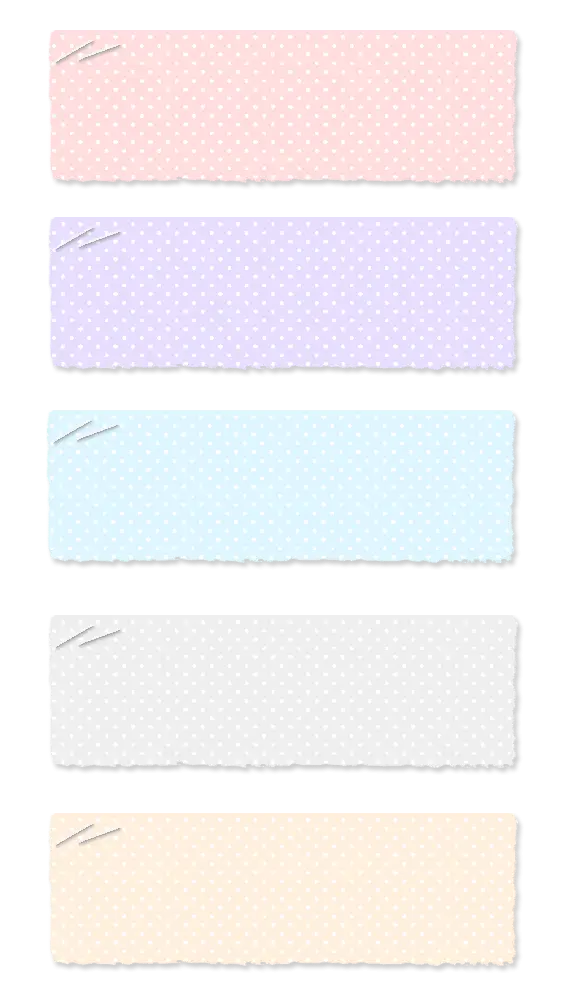 Colorful Polka Dot Labels