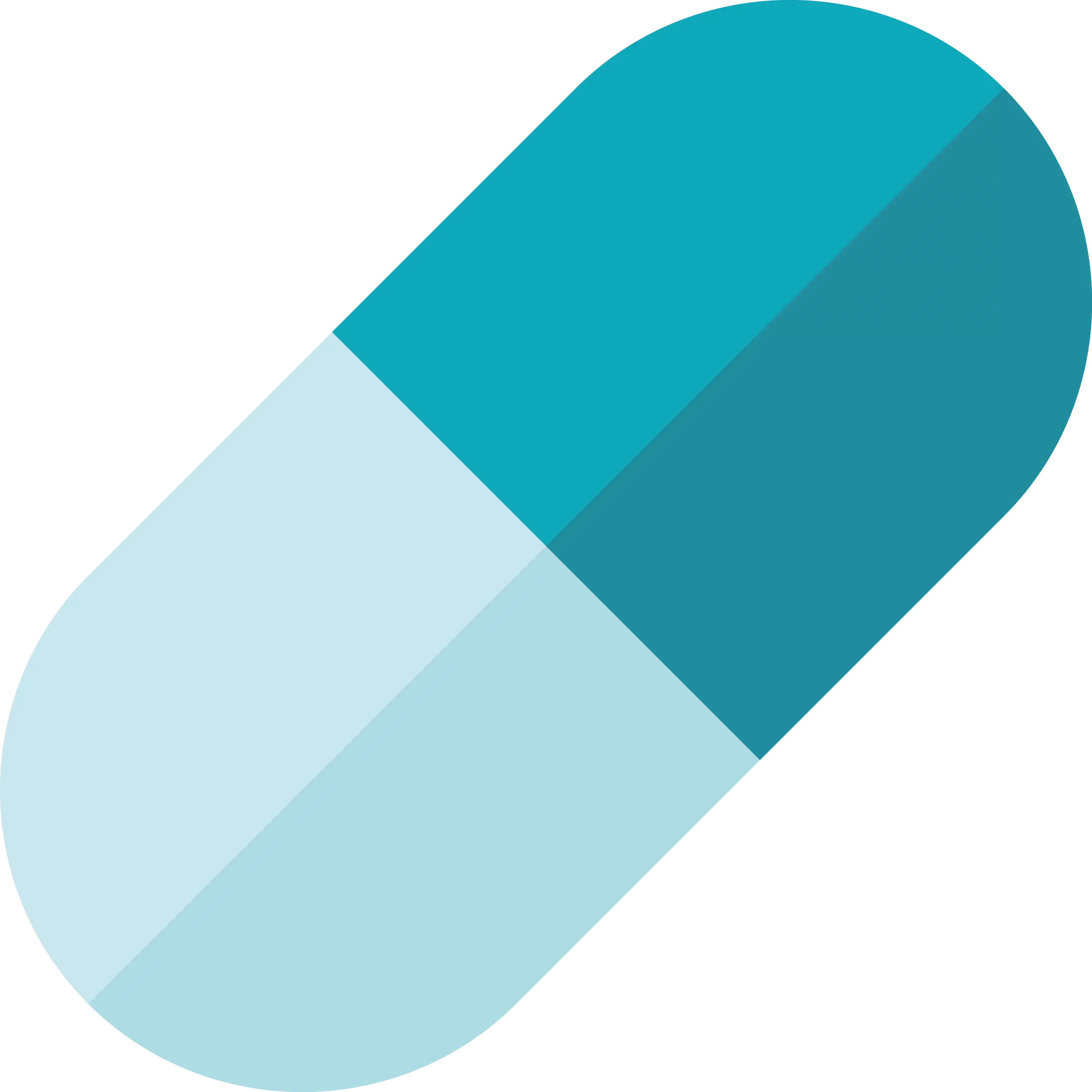 Blue Medicine Capsule Pill