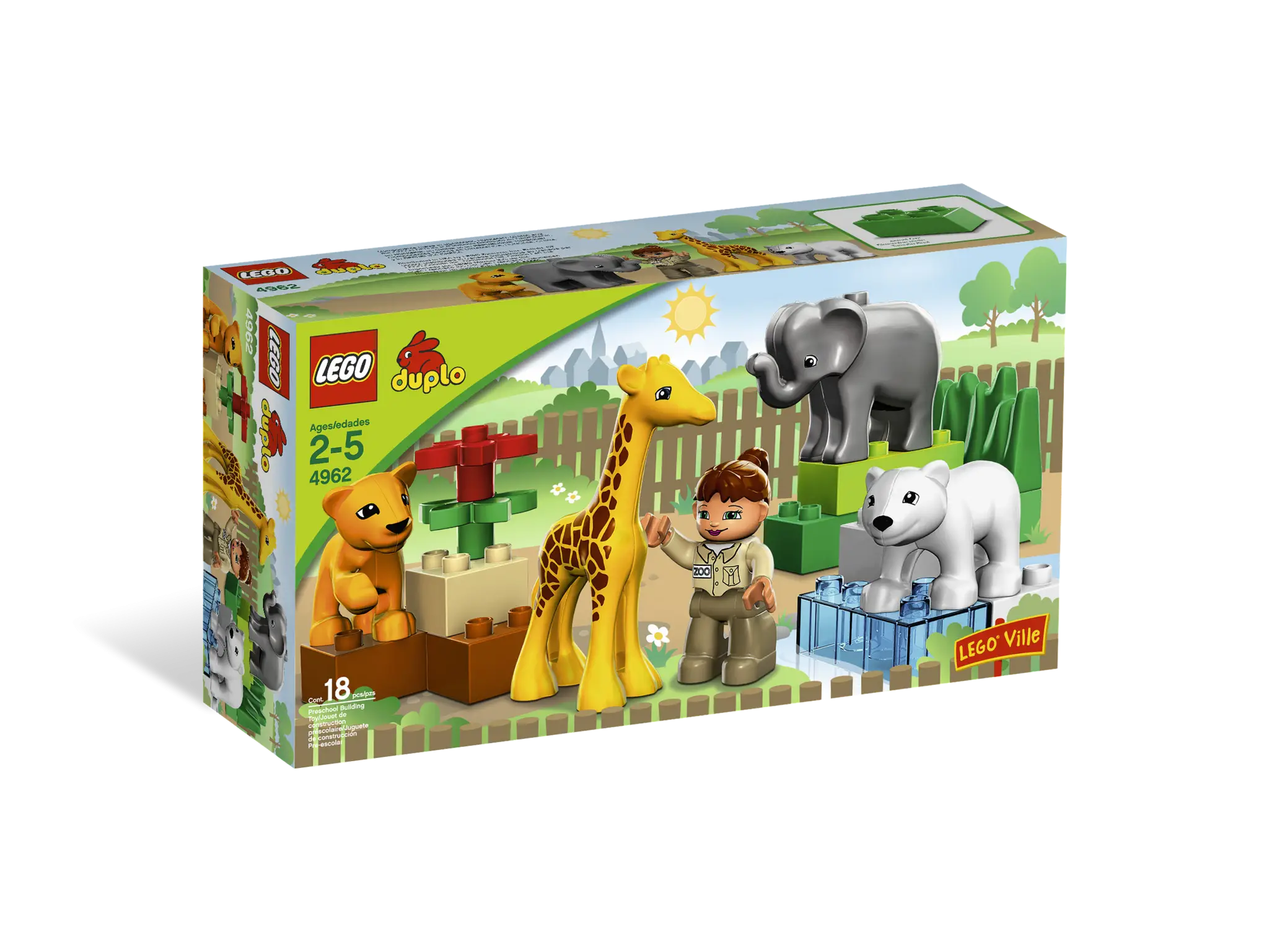 LEGO Duplo Zoo Animal Set