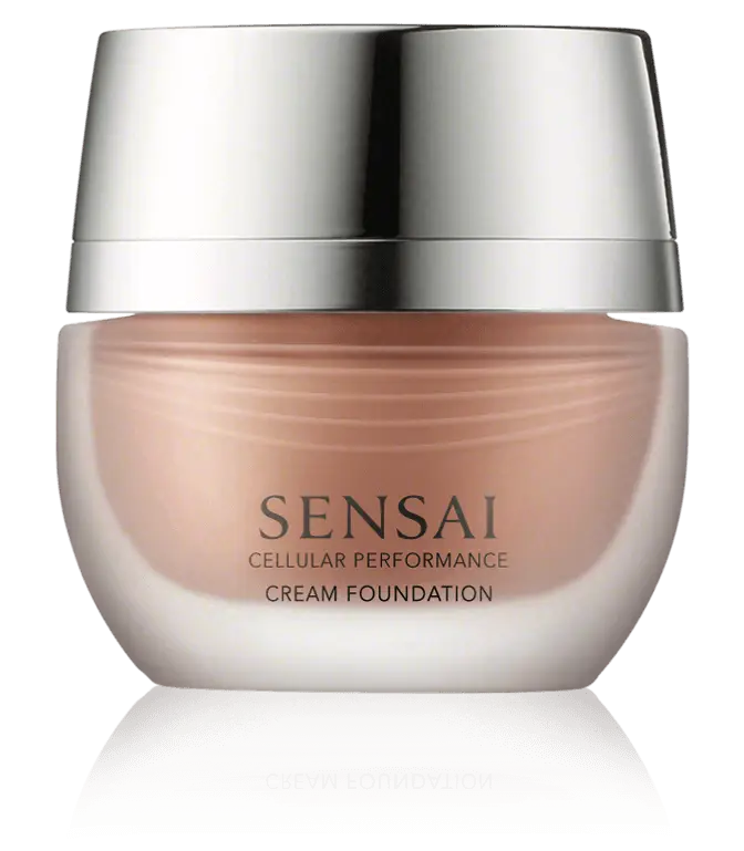 Elegant Cream Foundation Jar for Makeup