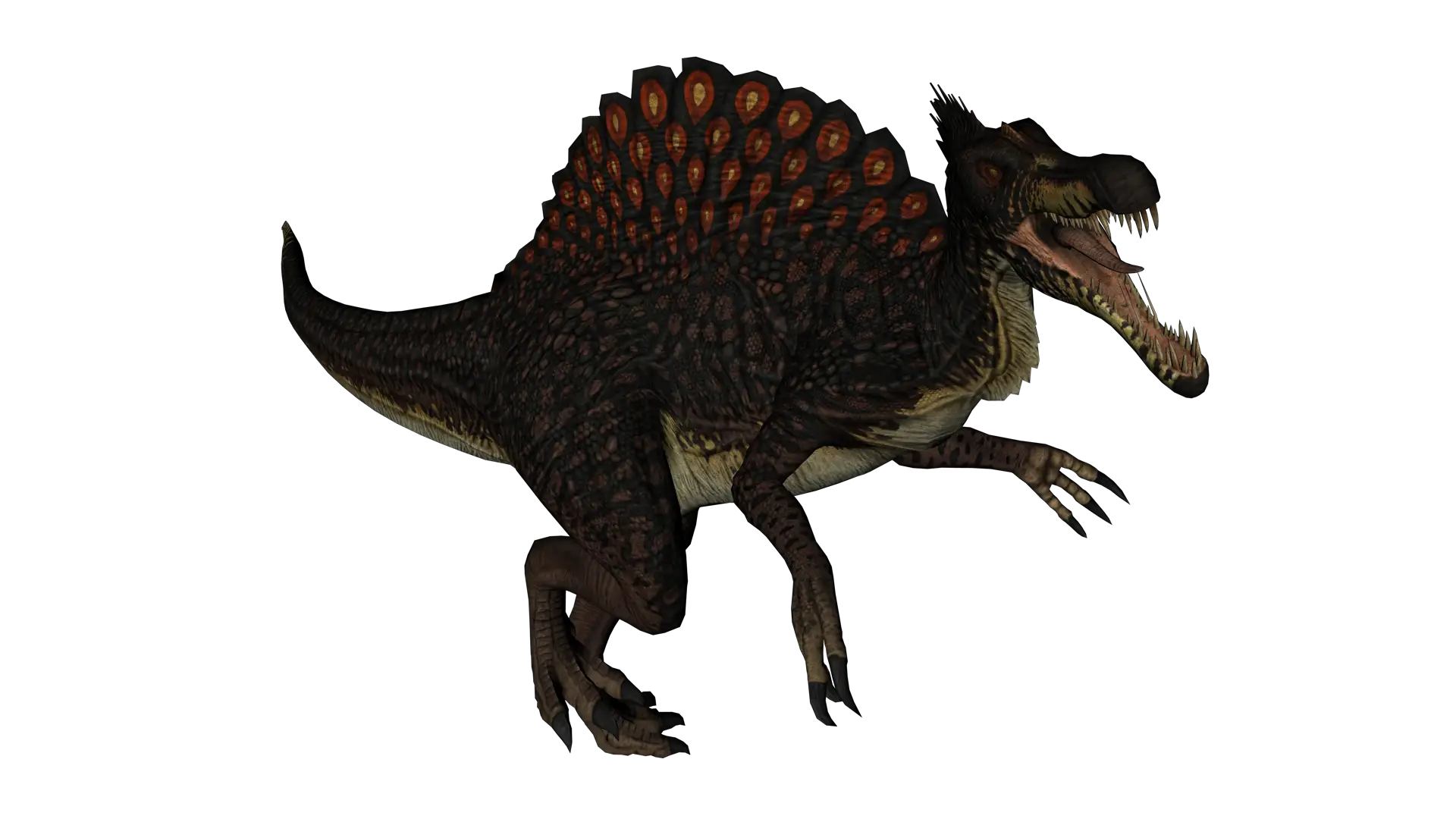 Spinosaurus Dinosaur Illustration