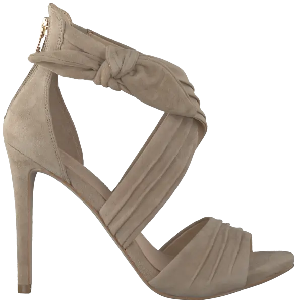 Elegant Beige High Heel Shoe