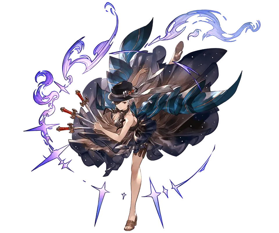 Fantasy Character with Magical Aura