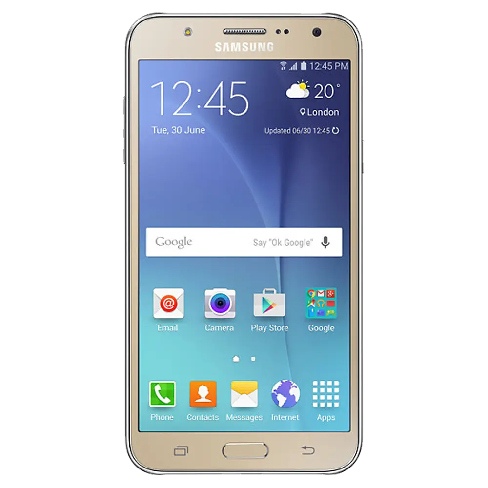 Smartphone with Home Screen Interface