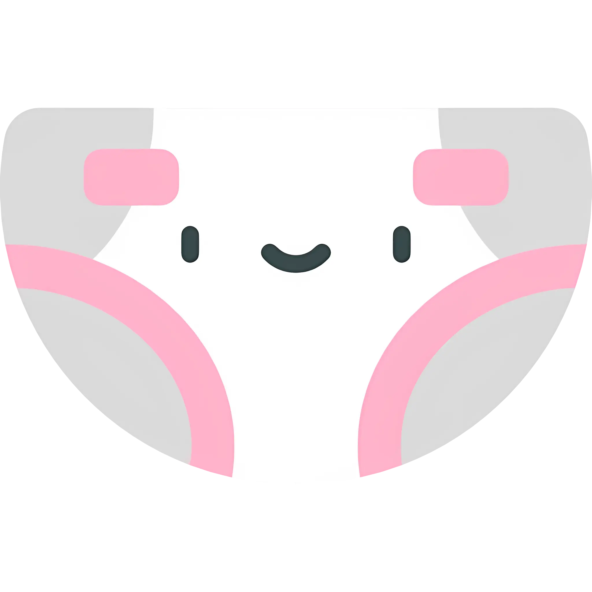 Pink Cloth Diaper