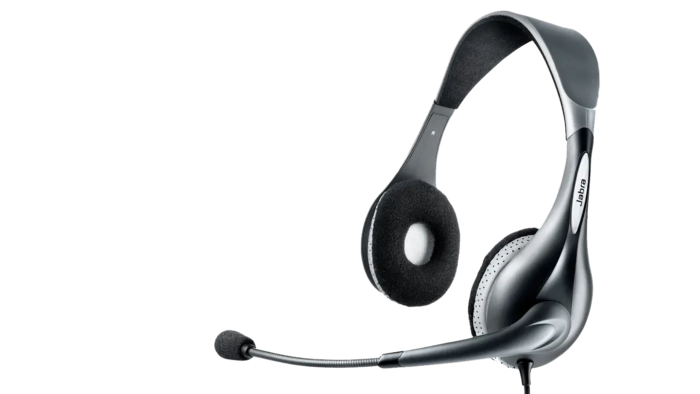 Black Headset with Microphone