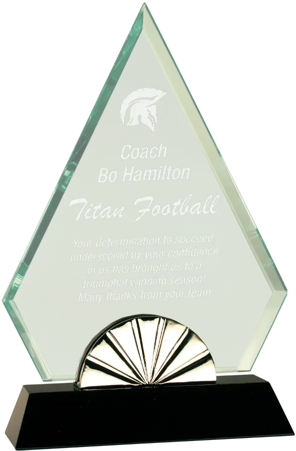 Glass Award Trophy
