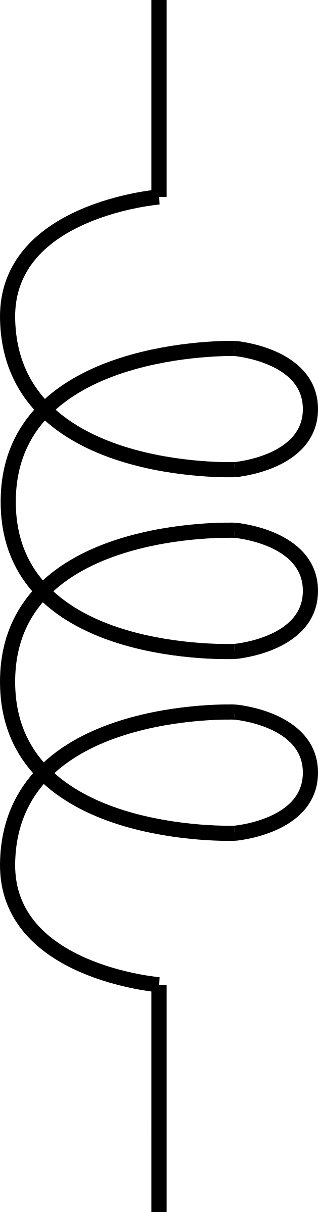 Inductor Circuit Symbol Illustration