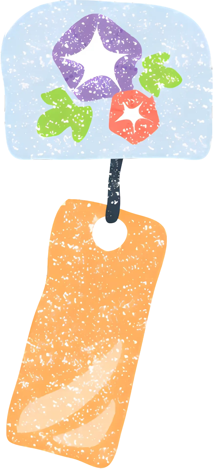 Colorful Decorative Tag
