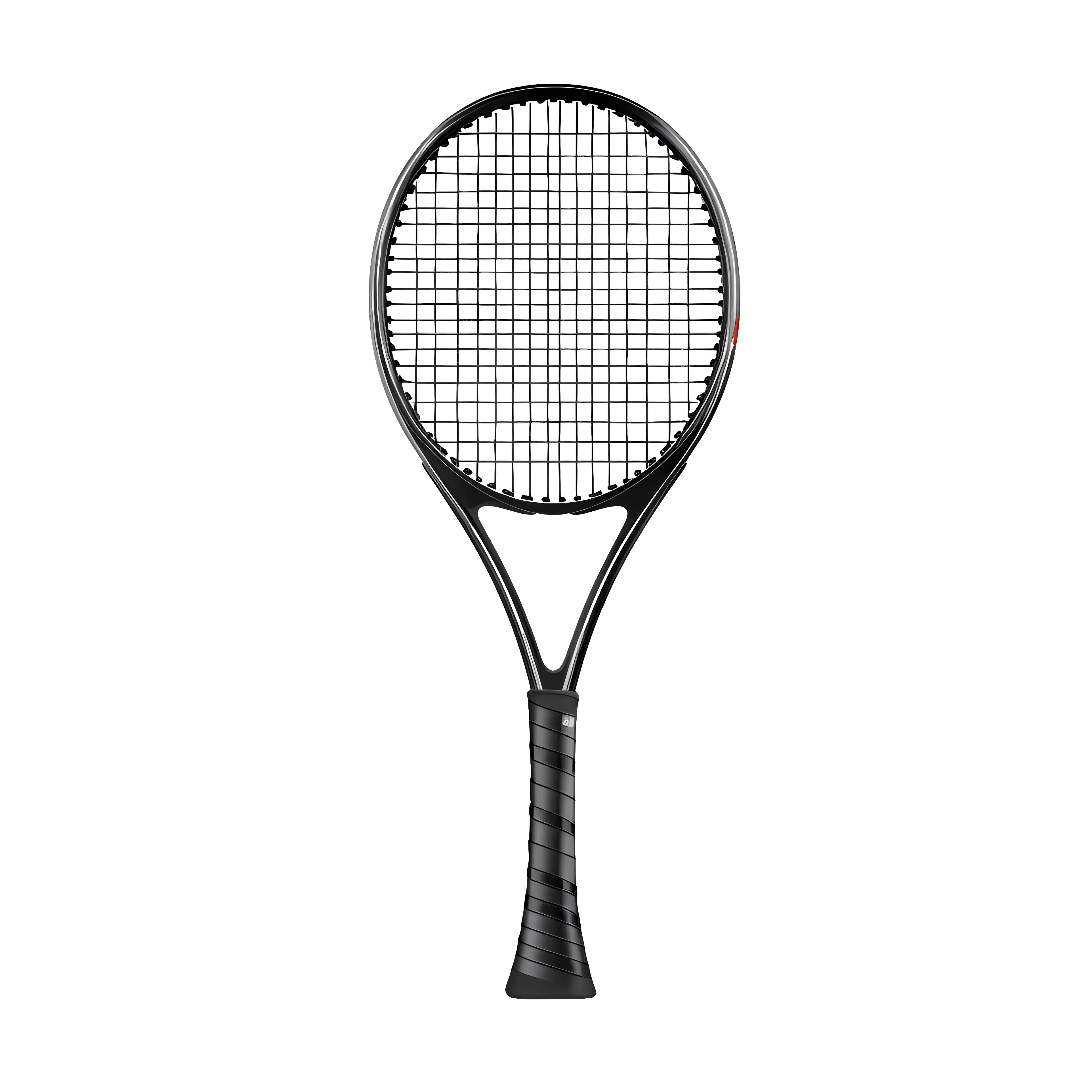 Black Tennis Racket for Sports Activities