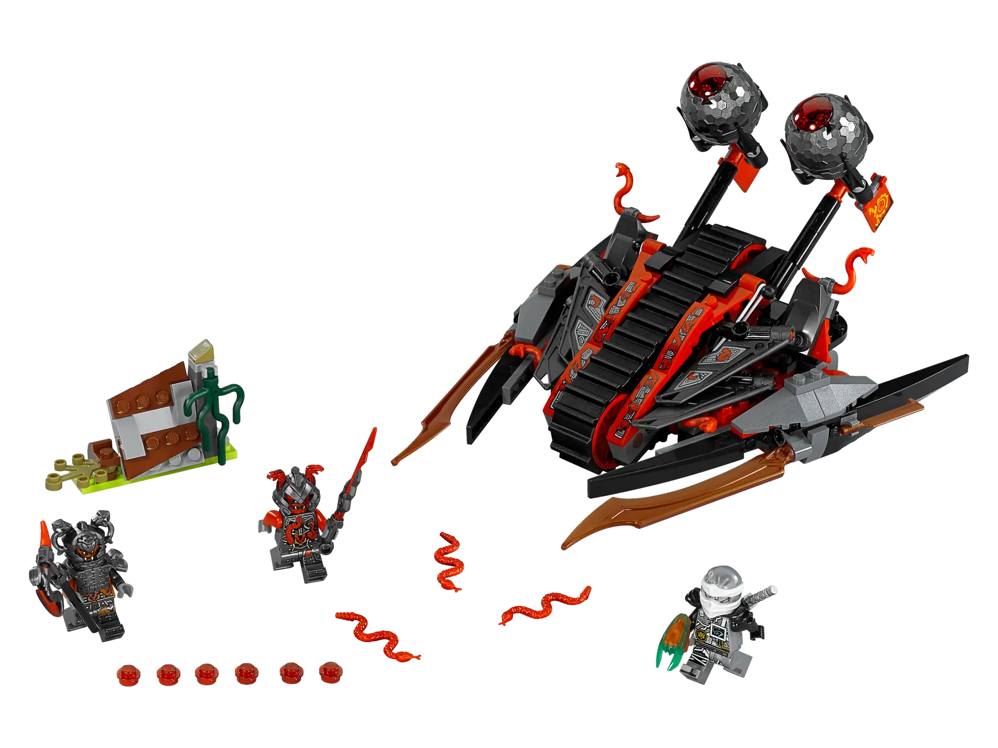Lego Set with Figures and Vehicle