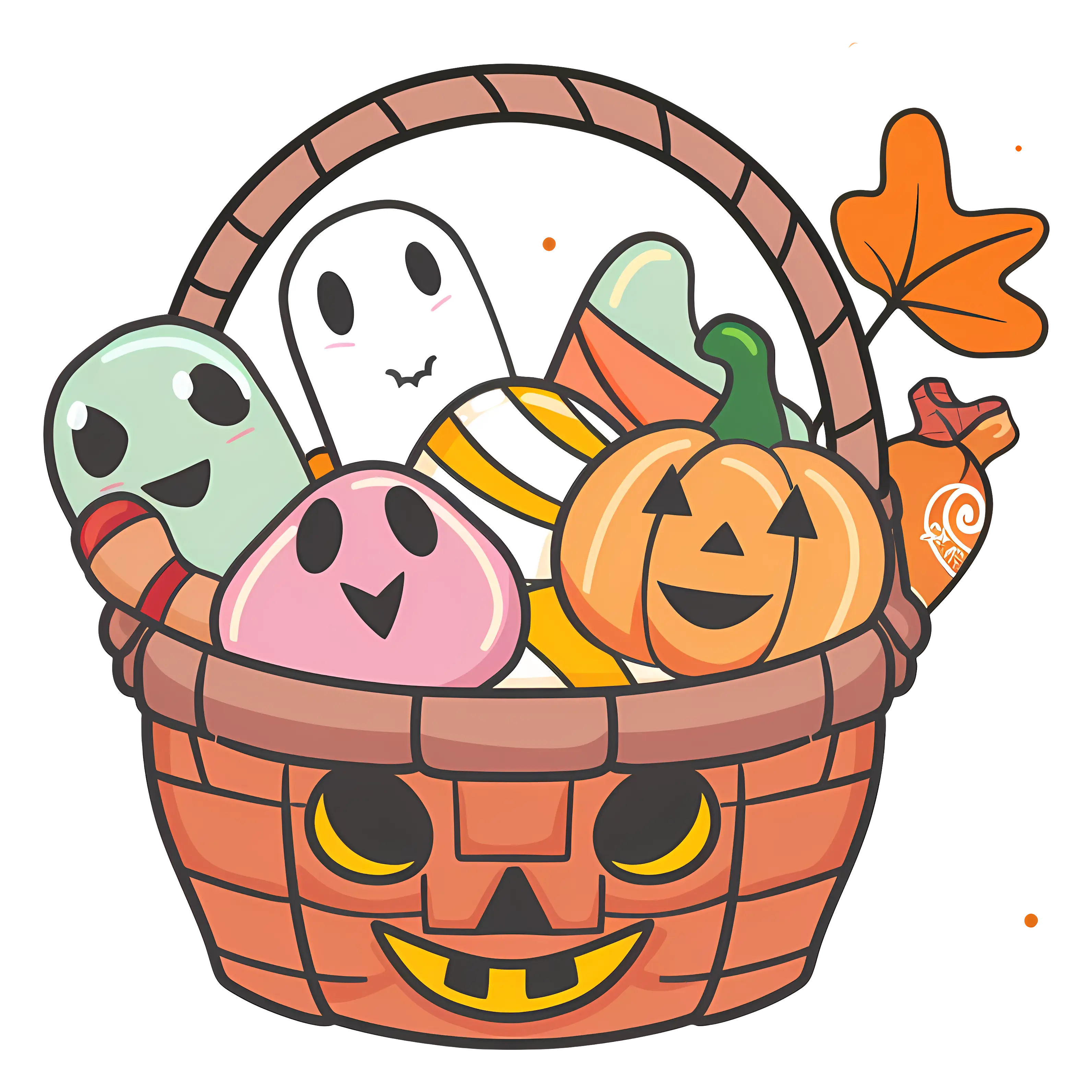 Halloween Candy Basket