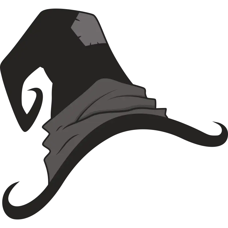 Black Witch Hat for Halloween