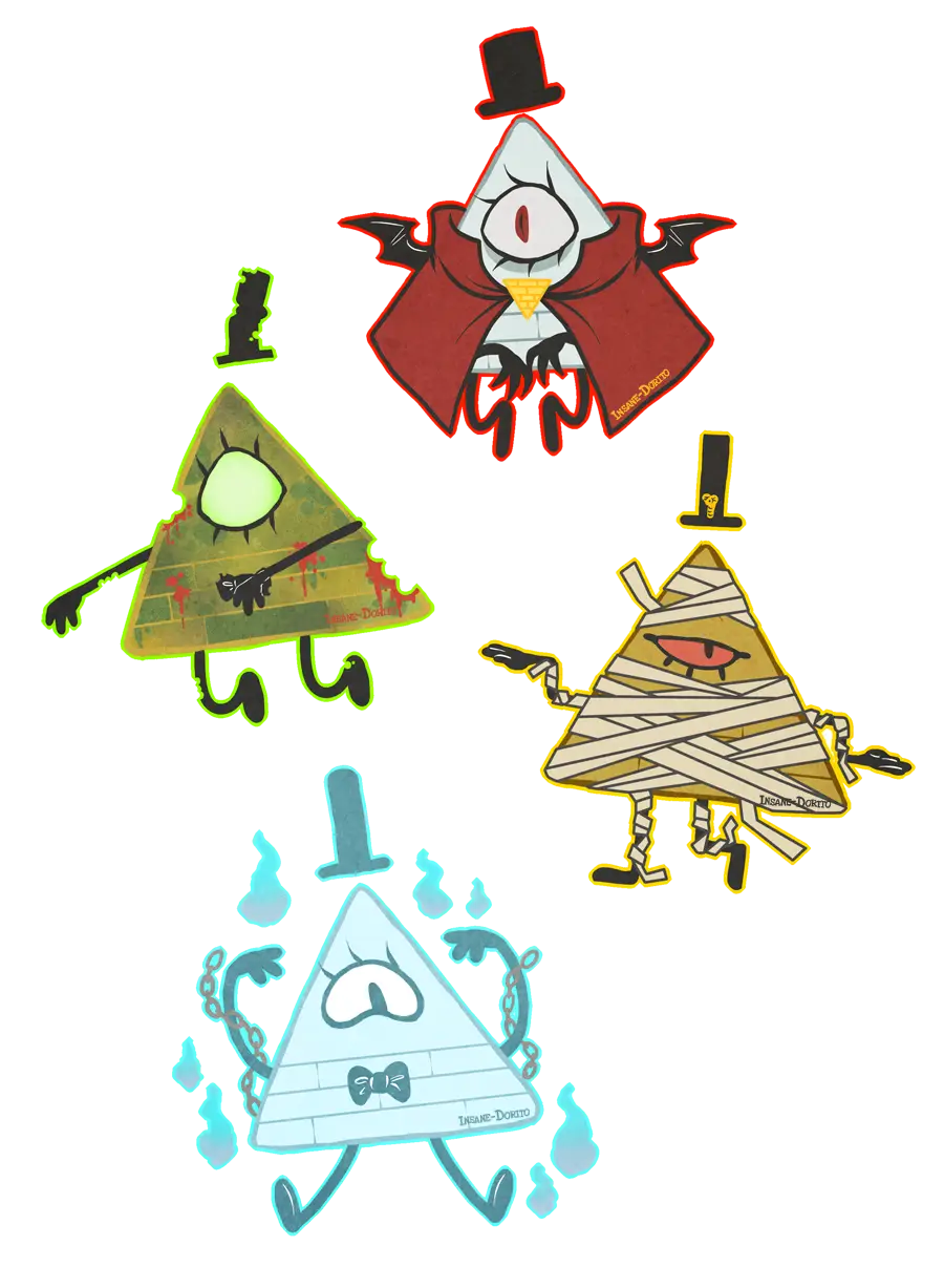 Triangle Cartoon Characters