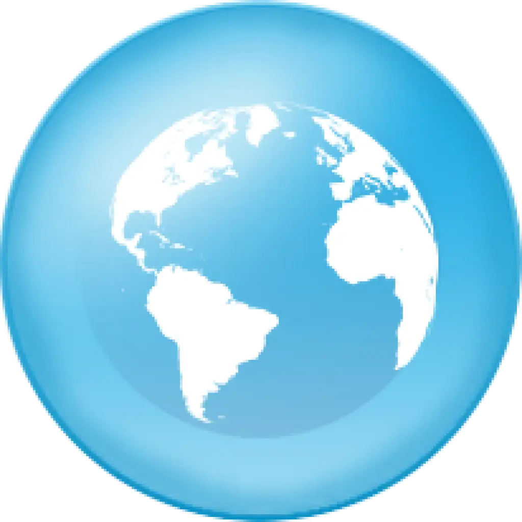 Blue Planet Earth Icon