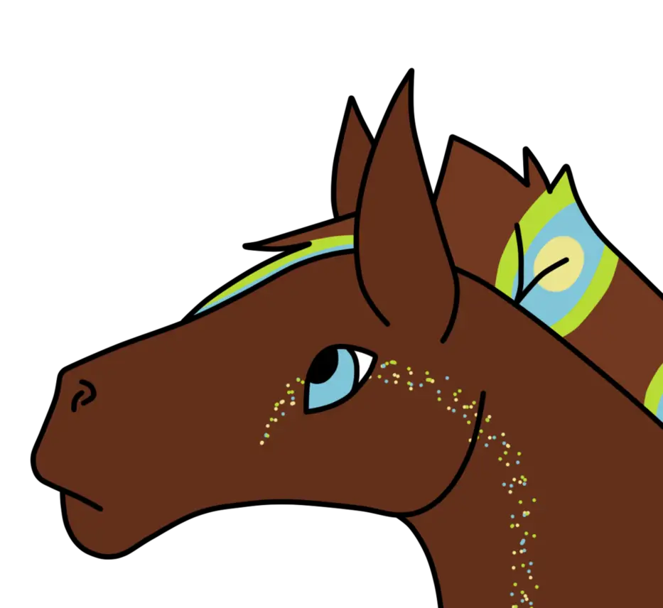 Cartoon Horse Illustration